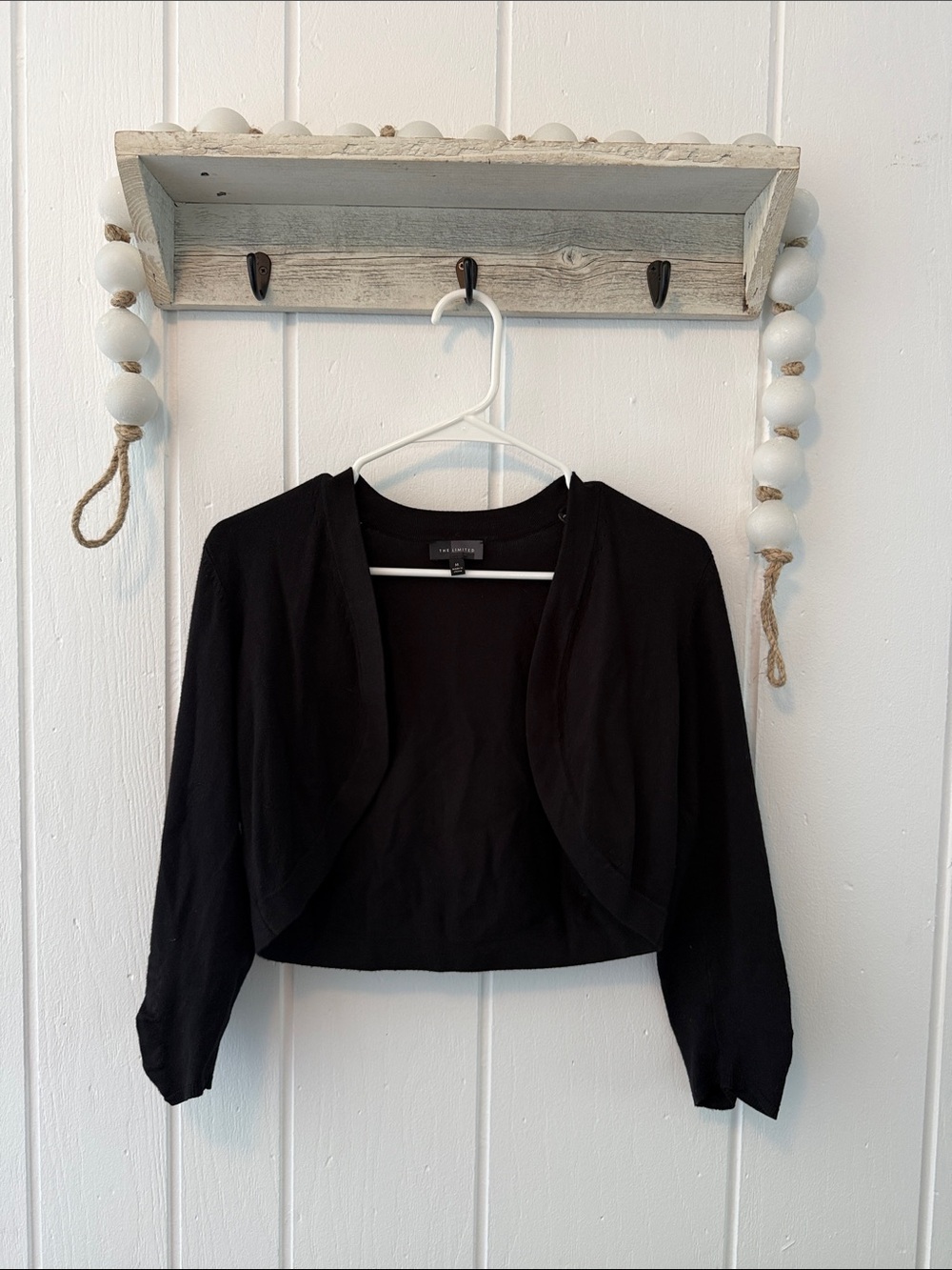 The Limited Cropped Open-Front Bolero